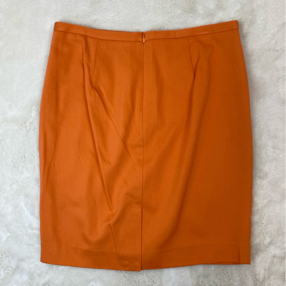 THE LIMITED Orange Pencil Skirt NWT | Size 12 - Picture 4 of 9